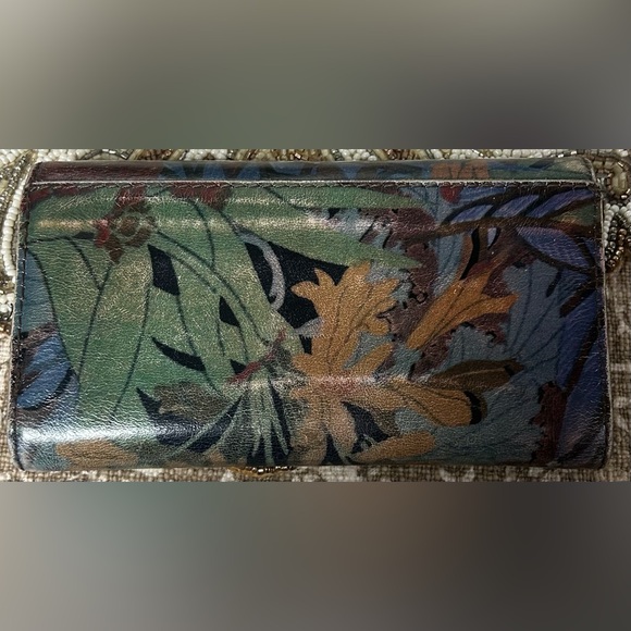 Patricia Nash Wallet Leather Multicolor Trifold - Picture 2 of 5